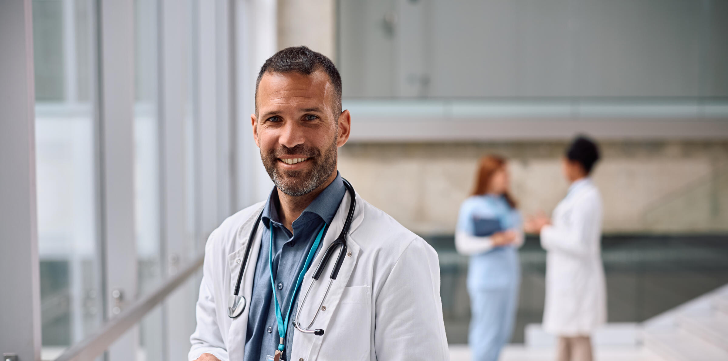 Experienced Rural Healthcare Clinicians Professional healthcare clinician representing Frontier’s rural staffing network